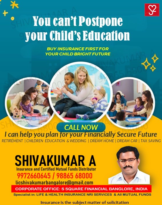 Best insurance plans for child education, Child education insurance policies 2024, LIC child education plans, Education savings plan for newborn, Insurance for child’s future education, Newborn child education investment plans, Top child education insurance policies, LIC Jeevan Tarun plan details, Child education fund insurance, Secure child education with insurance, shivakumar Bangalore, insurance agent bangalore, best child policy, Child education investment plans, Best child education policies, Education savings plans for kids, Child education fund, Child education insurance plans, Long-term education planning, Tax-saving child education schemes, Child education mutual funds, Secure education future plan, Child higher education corpus,