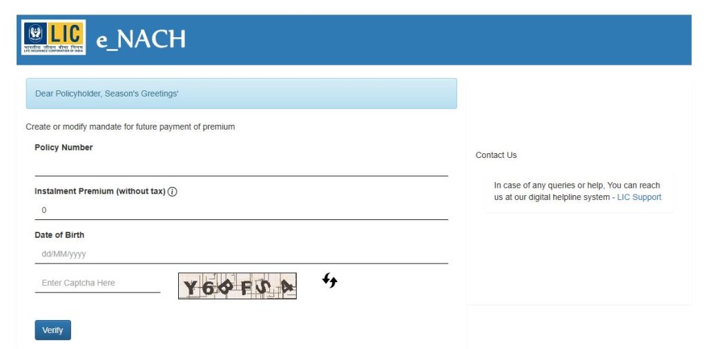 Can I change bank details in my LIC monthly ECS policy?, buy lic policy, lic india, lic ecs, lic enach, lic bank change