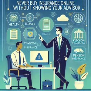 India Financial Advisor for insurance and investments in India, never buy online, insurance india