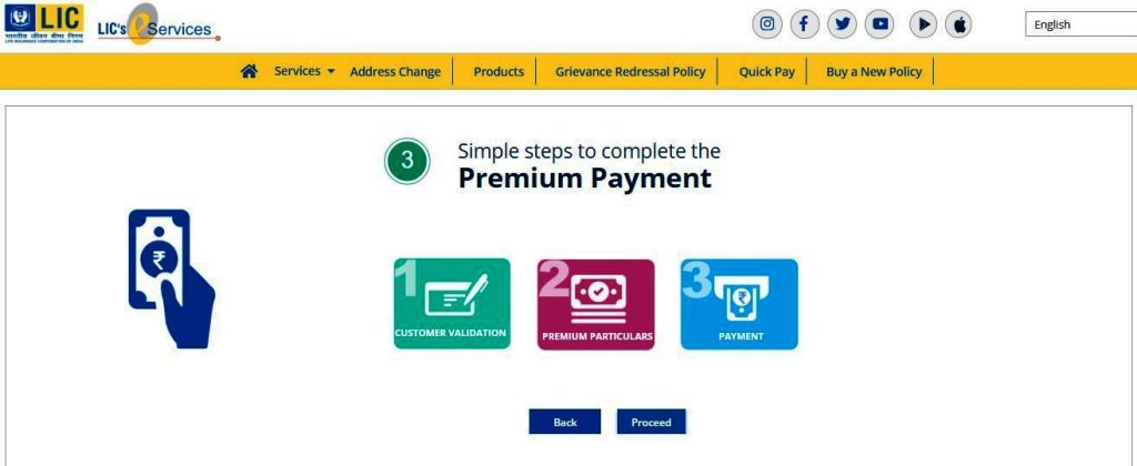 Pay LIC policy premium online (Buy LIC policy)