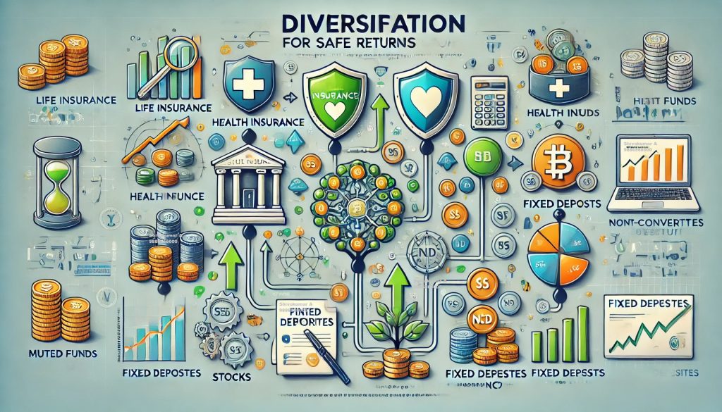 Diversify for better returns from your investments